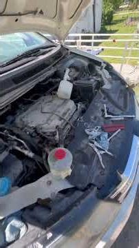 Here at hillbilly mechanicing we are doing a alternator Honda odyssey ￼