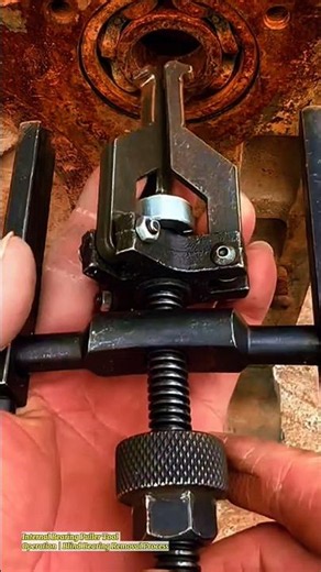 Internal Bearing Puller Tool Operation | Blind Bearing Removal Process