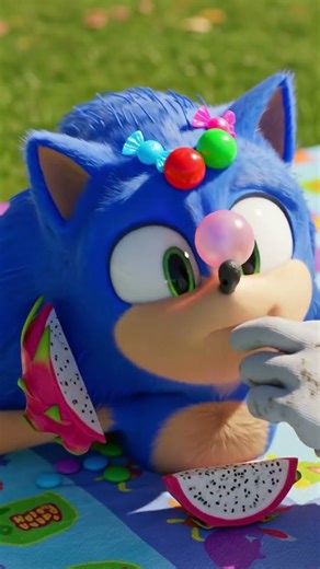 🍬😂 Sonic’s Sweet Candy Attack! 🍭🐾 #funnyshorts #sonicai #sonic Original