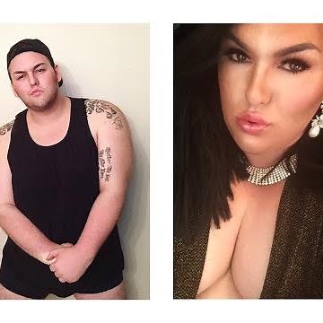 Male to female Full Body Transformation (Date Night)