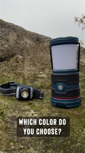 Have you seen our new voice-activated headlamp and lantern? Available in four new colors, which would you choose? | COAST Products