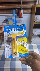 Compassion Cutter - Cuts perfect circles from 10mm-150mm on paper, leather, and fabrics. #sewsmart #sewingessentials #cuttingtools #drafting #sewingtools #tailors #sewist #sewingcommunity | Rukylawalstores