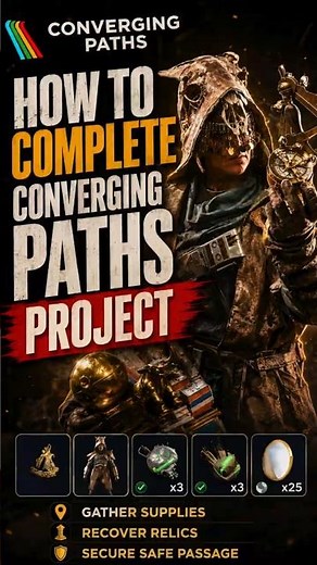How To Complete Converging Paths FAST! | ARC Raiders Event Guide #arcraiders #arcraidersguide