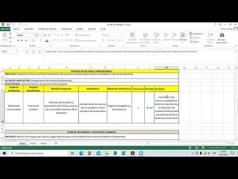 Plan de manejo ambiental