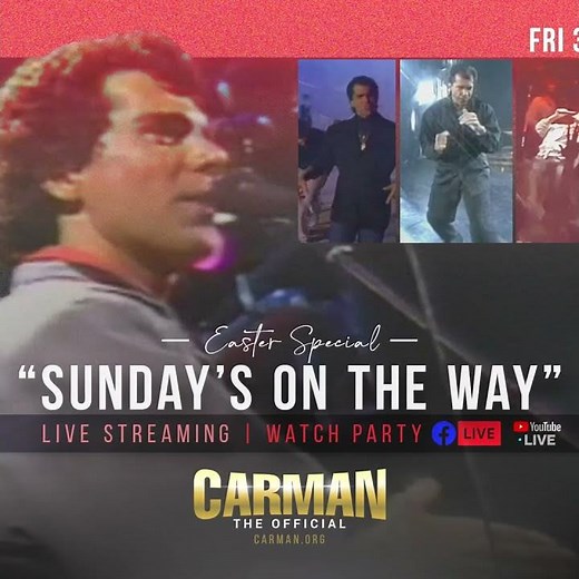 CARMAN'S SUNDAY'S ON THE WAY Easter Special | LIVE Watch Party