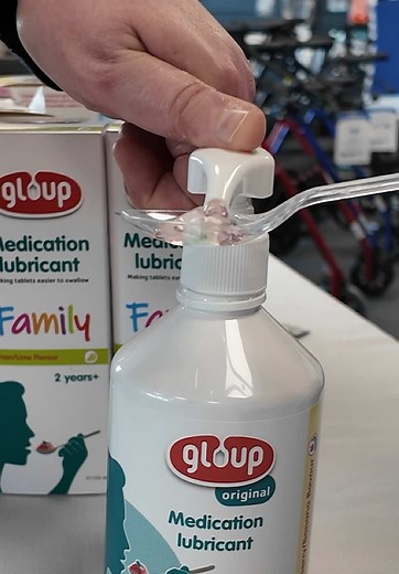 Gloup Medication Lubricant: Easier Pill Swallowing