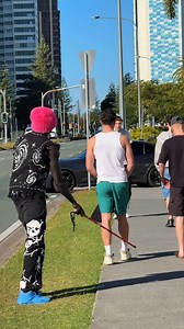 Blind man stick prank 😂 #fypシ #explore #funny #facebookviral | Majorboy33