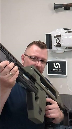OMG!! Iconic 3D Printed Aliens M41A Pulse Rifle!!