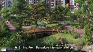 157K views · 2.8K reactions | ️ A Haven in the Heart of Bengaluru  3 & 4 BHK luxury homes spread across 16 acres at Richmond Town  80% open spaces |  No vehicular traffic zones  Wake up to Nandi Hills views & birdsong ✨ Modern design meets nature’s quiet elegance | Sattva | Facebook