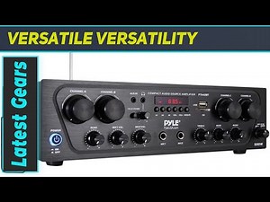 Impressive Pyle PTA42BT Bluetooth Stereo Receiver - Full Review!