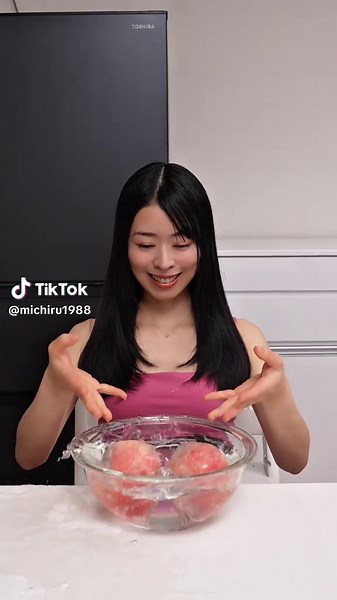 桃好き？世界一美味しいカプレーゼ🍑❤️‍🔥