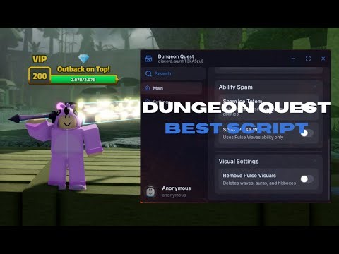 *NEW* Dungeon Quest Free & Keyless Script! Infinite Ability, Auto-Farm, ETC
