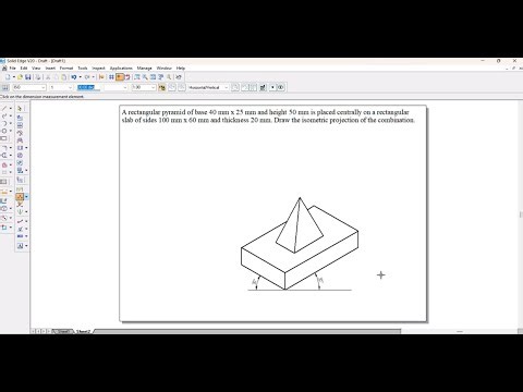 ISO Metric Projections _ Solid Edge Tutorials_ Example 02