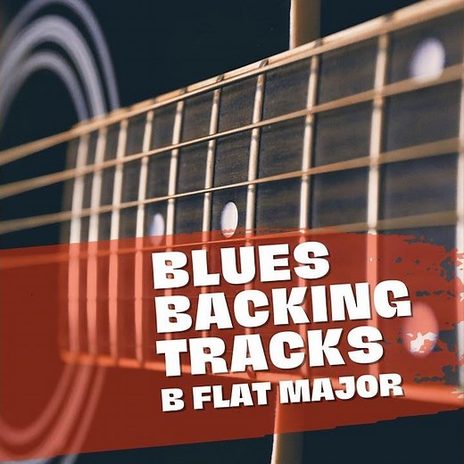 B Flat Major Blues Backing Track, Loopable No Fade, 100 BPM