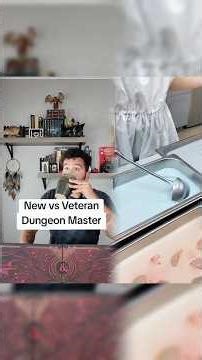 New vs Veteran Dungeon Master... #dungeonmaster #ttrpg #dungeonsanddragons #dnd