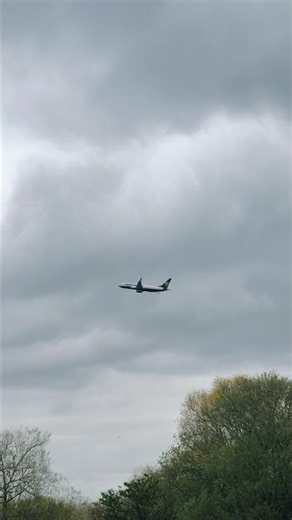 Ryanair Aircraft Climbing into the Sky ✈️☁️