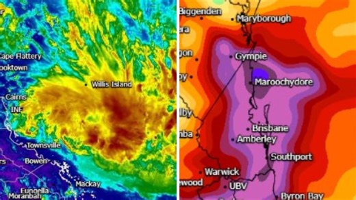 Flood warning, 150mm in 72 hours: Places most at risk of incoming deluge