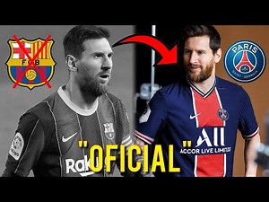 MESSI ANUNCIA SAÍDA DO BARCELONA😯