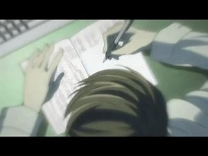 Writing in the death note