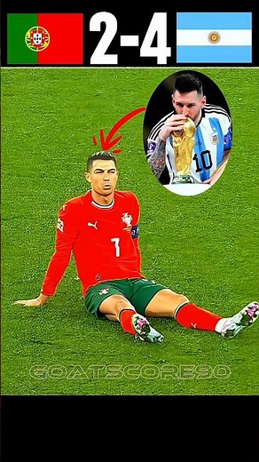 Messi & Ronaldo in World cup 2026 | Portugal Vs Argentina penalty shootout match Imaginary 2026