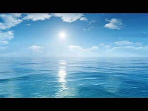How To Make Animated ENDLESS Ocean Water Without Physical Waves In Cinema 4D