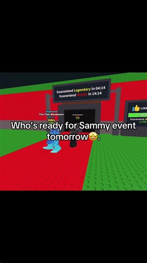 Join Sammy's Exclusive Event Tomorrow!