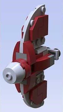 Lego Star Wars: How To Build the T-6 Jedi Shuttle [912411] #legostarwars #ahsoka #shorts