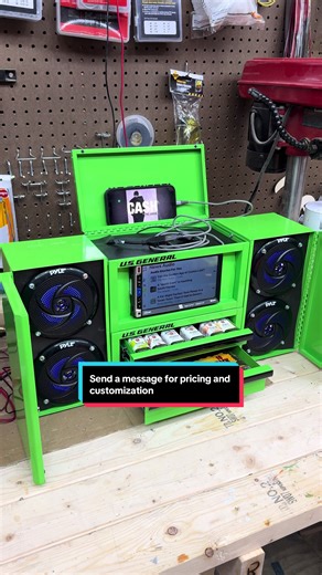 Guess we should jump on the us general toolbox trend check this unit out #toolboxes #usgeneral #harborfreight #partybox boxes for sale message for pricing and custom parts