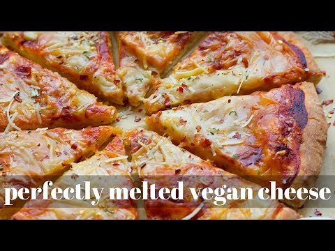 MELTING VEGAN CHEESE HACK | EASY AND QUICK [PLANTIFULLY BASED]