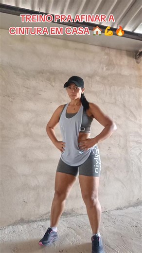 Treino para Afinar a Cintura em Casa
