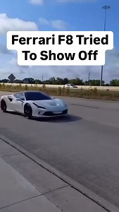 701K views · 3K reactions | Ferrari F8 Tributo lost traction and hit a concrete barrier after a cars and coffee in Cypress, Texas. | Supercar Fails | Facebook