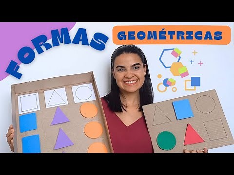 Atividades com formas geométricas para crianças de 2 e 3 anos