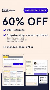 132K views · 533 reactions | Unlock access to 600+ interactive courses, career paths, and practice projects for all skill levels. Save on Pro now through January 22nd. | Codecademy | Facebook
