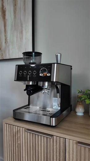 Your perfect espresso starts here — with Kismile. ✔️ Built-in pressure gauge for precision ✔️ 20-bar Italian pump for intense crema ✔️ PID smart temperature control for ideal flavor every shot  Black Friday : "Stack with code CY15 to save over $200 total!" | Kismile | Facebook