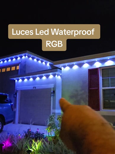 Luces Led Waterproof RGB #newyearnewme #lucesled #outdoorlighting #ledlights