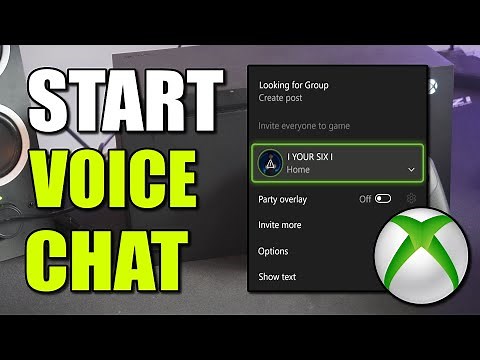 How to Start Party Chat & Voice Chat Settings on XBOX Series X|S (Best Method)