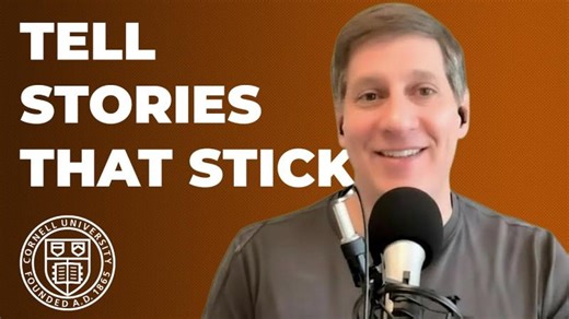 Cornell Keynotes Live | Storytelling for Impact with Mark Bayer | Sarah Zillmer