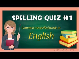 Spelling Part 1: Common Misspelled Words in English!