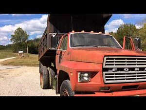 1984 Ford Dump Truck For Sale