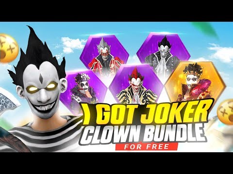I Got Joker Clown Bundle 🤯 || For Free 0₹?😱 ||By Playing Solo Tournament || Garena Free Fire
