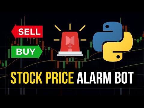 Stock Price Alarm Bot in Python
