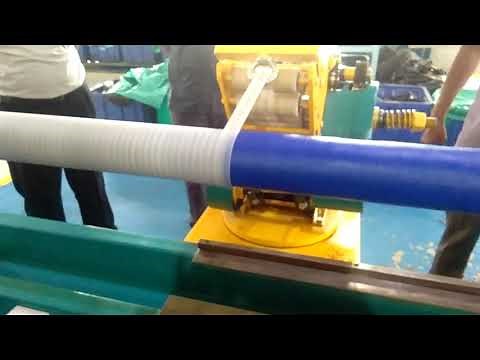 Silicon Hose Nylon Tape Wrapping & Unwrapping Machine.