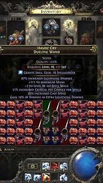 Quick Wand Crafted & Corrupted #pathofexile2 #shorts
