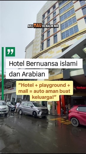 “Hotel playground mall = auto aman buat keluarga!”. Booking hotel lebih mudah lewat tiktok: 1)Klik tag lokasi hijau yang ada dipojok kiri bawah 2)Pilih type kamar yang kamu mau, Pilih tanggal yang sesuai 3)Masukkan Kode Voucher (untuk dapatkan diskon 10%) Agoda: AGDTTID Tiket: ACCTIKTOK5 Travel: TRAVELOKATIKTOK 4)Lanjutan payment sampai selesai 5)Kode booking bakalan masuk di Gmail yang kamu pakai tadi 6)Tinggal tunjukkin kode itu ke Receptionest hotel 7)Happy Staycation kemudian😍 #HotelJuaraJa