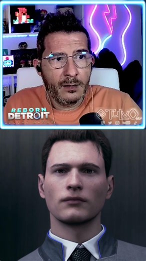 Everything bothers this guy ⭕️ Detroit: Become Human · Reborn