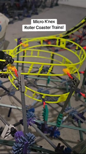 3D printed Micro knex roller coaster trains! Coming next week! #lnex #knexrollercoaster | Theknexmaker