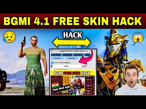 Pubg 4.1 Skin Hack | Bgmi X-Suit Skin Obb | Bgmi Skin Hack 4.1 | Bgmi Gun, Car, X-Suit Skin Hack 4.1