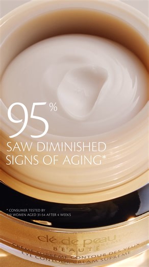 144K views | Eye Contour Cream Supreme — luxurious care that lifts, firms, and brightens for vibrant, radiant eyes. | Clé de Peau Beauté | Facebook