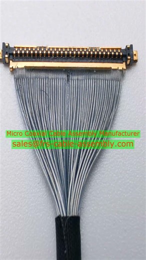 Explore Certified jae fi series micro coaxial cable assembly China Best Factory from Optimized w USB