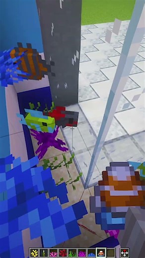 Minecraft Aquarium Shower 🐟🚿